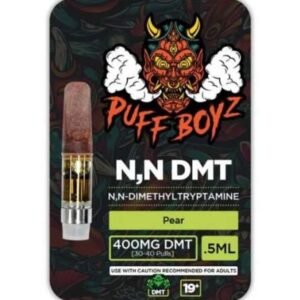 Buy NN DMT Puff Boyz .5mL (400mg) Cartridge – Pear