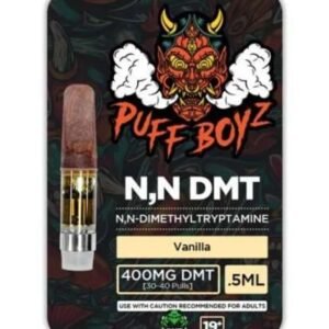 Puff Boyz NN DMT .5mL (400mg) Cartridge – Vanilla