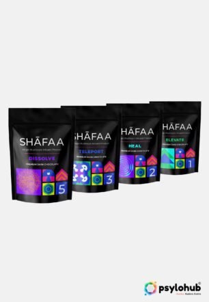 Shafaa Macrodosing Magic Mushroom Dark Chocolate Edibles