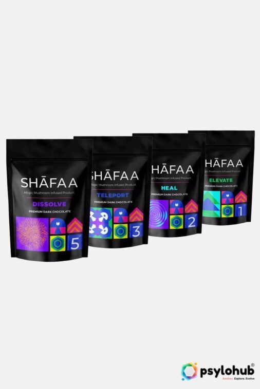 Shafaa Macrodosing Magic Mushroom Dark Chocolate Edibles