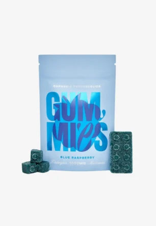 Lego Brick Blue Raspberry Gummies 1